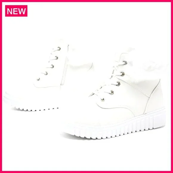 Women's Waterproof Snow Boots with Side Zipper, Warm Lining, Durable Sole - Picture 2 of 8